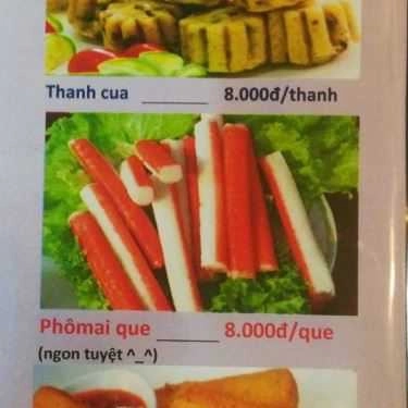 Thực đơn- Cafe Cherrybee Ice Cream - Nguyễn Công Trứ