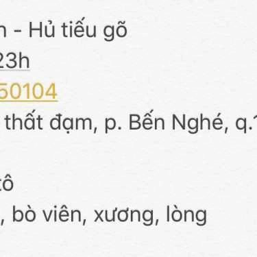 Tổng hợp- Ăn vặt Chị Loan - Hủ Tiếu Gõ