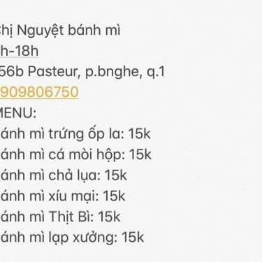 Tổng hợp- Ăn vặt Bánh Mì Chị Nguyệt