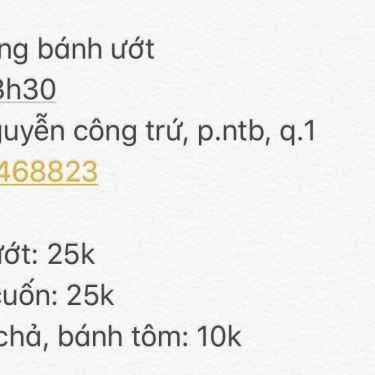 Tổng hợp- Ăn vặt Bánh Ướt & Bánh Cuốn - Nguyễn Công Trứ