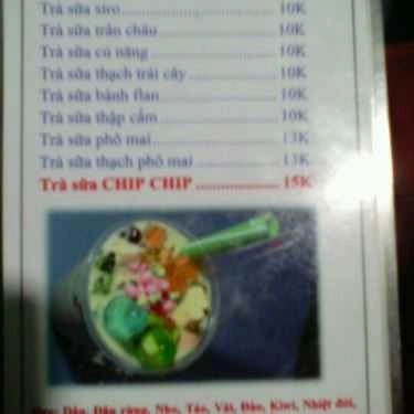 Tổng hợp- Cafe Chip Chip - Trà Sữa Thạch Phô Mai - Lê Đức Thọ