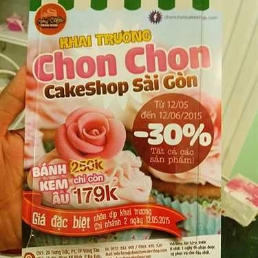 Tổng hợp- Tiệm Bánh Chon Chon Cake Shop - Phan Kế Bính