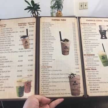 Thực đơn- Chu Chu - Trà Sữa & Coffee