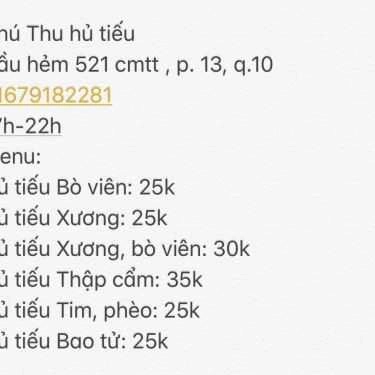 Tổng hợp- Ăn vặt Chú Thu - Hủ Tiếu Mì