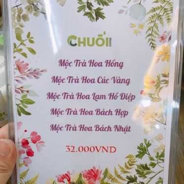 Thực đơn- Chuối Coffee - Sữa Tươi Trân Châu
