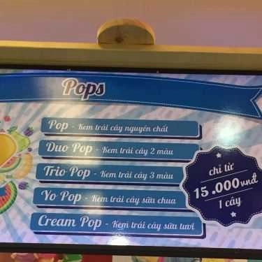 Thực đơn- Cafe Churros & Pops - Lotte Mart Nam Sài Gòn