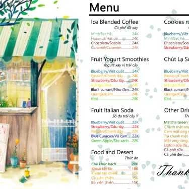Thực đơn- Chút Lạ Cafe