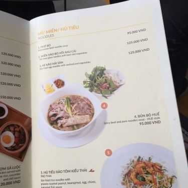 Thực đơn- Ciao Cafe - Nguyễn Văn Hưởng