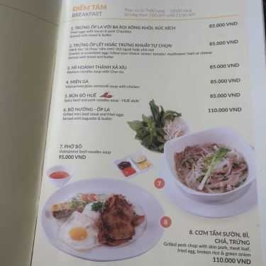 Thực đơn- Ciao Cafe - Nguyễn Văn Hưởng