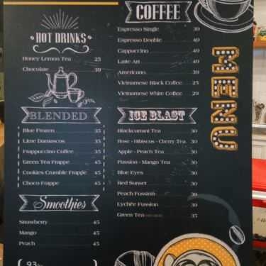 Thực đơn- Citihub Co-working Space & Coffee
