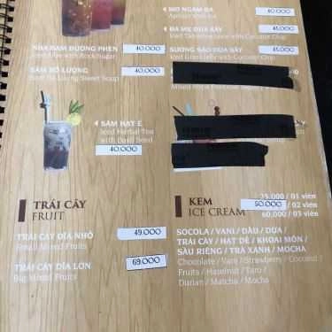 Thực đơn- City Cafe