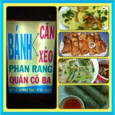 Tổng hợp- Ăn vặt Quán Cô Ba - Bánh Căn, Bánh Xèo Phan Rang