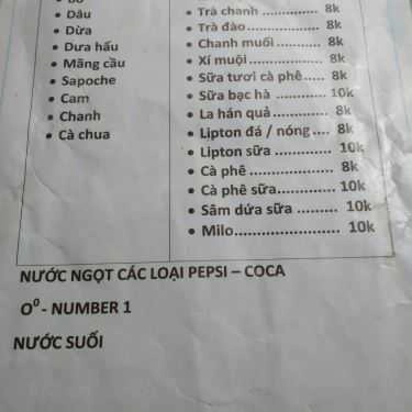 Thực đơn- Ăn vặt Cô Lan - Súp Cua Bong Bóng Cá