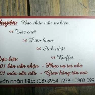 Tổng hợp- Tiệc tận nơi Cơ Sở Nấu Tiệc Gia Hưng