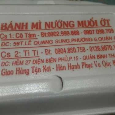 Tổng hợp- Ăn vặt Cô Tám - Bánh Mì Nướng Muối Ớt