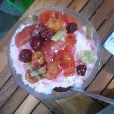 Món ăn- Cafe Cô Thắm - Kem Cuộn Thái Lan