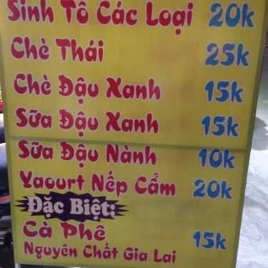 Thực đơn- Ăn vặt Cô Tuyết Gia Lai - Quán Chè