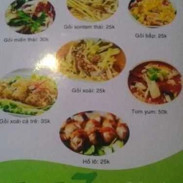 Thực đơn- Cafe CoCo 7 - Đường D2