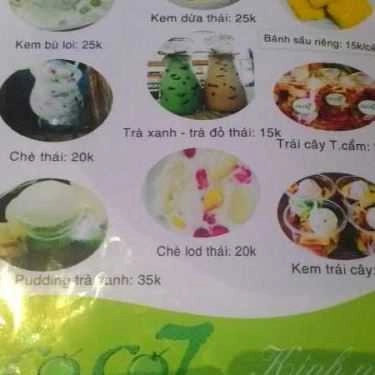 Thực đơn- Cafe CoCo 7 - Đường D2