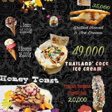 Thực đơn- Cafe Coco Bana Ice Cream
