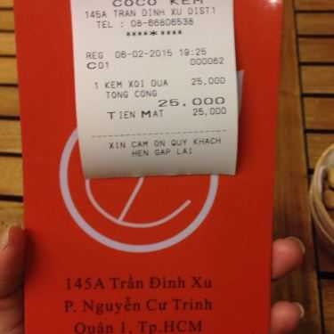 Tổng hợp- Cafe CoCo Kem - Kem Xôi Dừa & Hàu Phô Mai