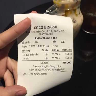 Tổng hợp- Cafe Coco Bingsu