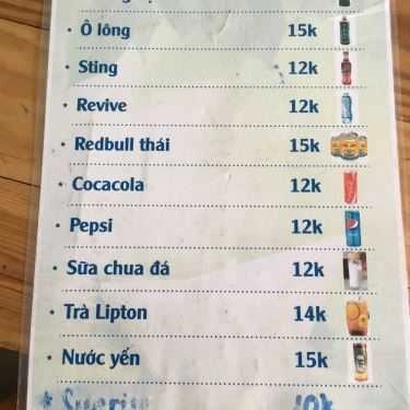 Thực đơn- 137 Coffee - Nguyễn Cửu Đàm