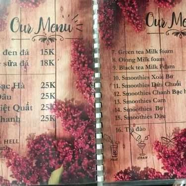Thực đơn- 1996 Coffee