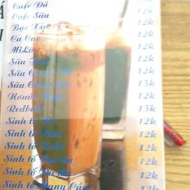Thực đơn- Coffee 77