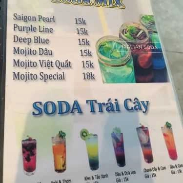 Thực đơn- Coffee Bean Sài Gòn - Đường Số 10