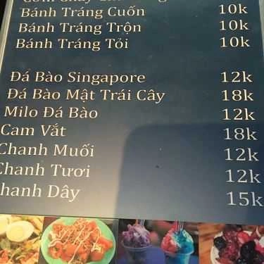 Thực đơn- Coffee Bean Sài Gòn - Đường Số 10