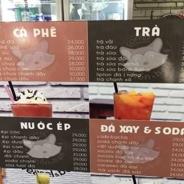 Thực đơn- Cà Phê Chồn - Bạch Đằng