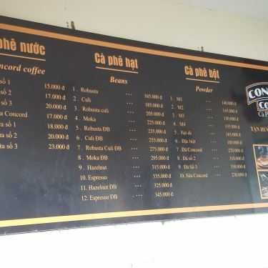 Tổng hợp- Concord Coffee