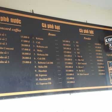 Tổng hợp- Concord Coffee