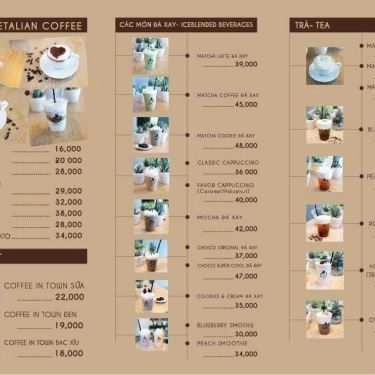 Thực đơn- Coffee In Town
