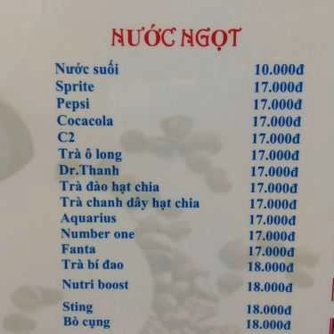 Thực đơn- You & Me Coffee