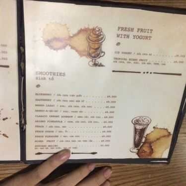 Thực đơn- Coffee Time - Nguyễn Cư Trinh