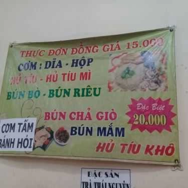 Thực đơn- Quán Ăn Cơm Chay Bửu Đức