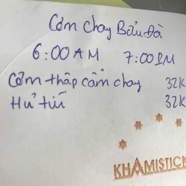 Tổng hợp- Quán Ăn Cơm Chay Bửu Đà