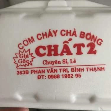 Thực đơn- Ăn vặt Cơm Cháy Chà Bông Chất 2