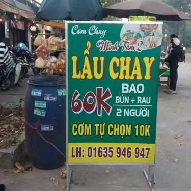 Thực đơn- Quán Ăn Cơm Chay Minh Tâm 2
