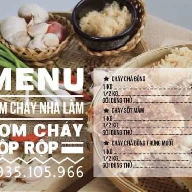 Thực đơn- Cơm Cháy Rộp Rộp - Shop Online