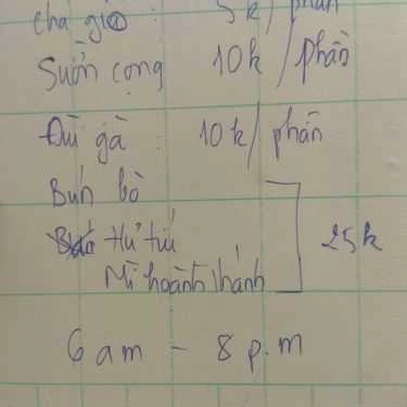 Tổng hợp- Quán Ăn Cơm Chay Tịnh Tâm - Trần Hữu Trang