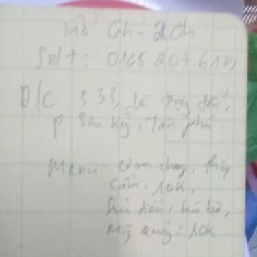 Tổng hợp- Quán Ăn Cơm Chay Tình Thương 10K