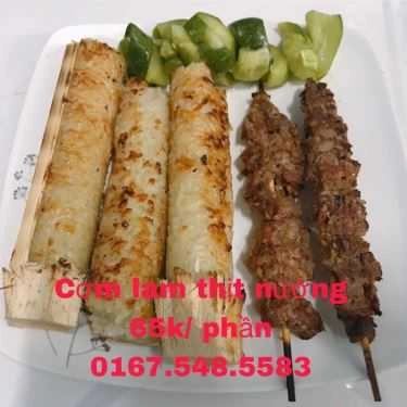 Món ăn- Cơm Lam Thịt Nướng - Shop Online