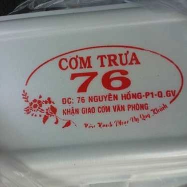 Tổng hợp- Quán Cơm Cơm Trưa 76