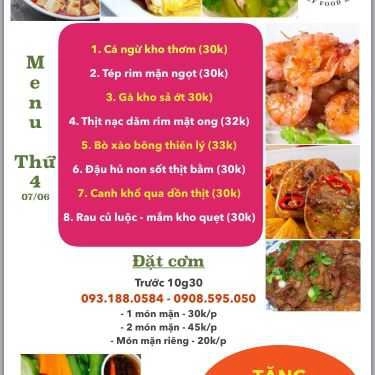 Thực đơn- Cafe The EF - Food & Drink