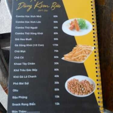 Thực đơn- Cafe Container Pub