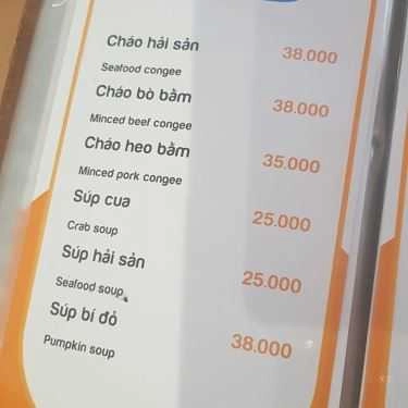 Thực đơn- Coochie Coo Cafe