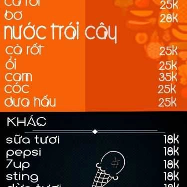 Thực đơn- Cafe Creamerry - Frozen Yogurt